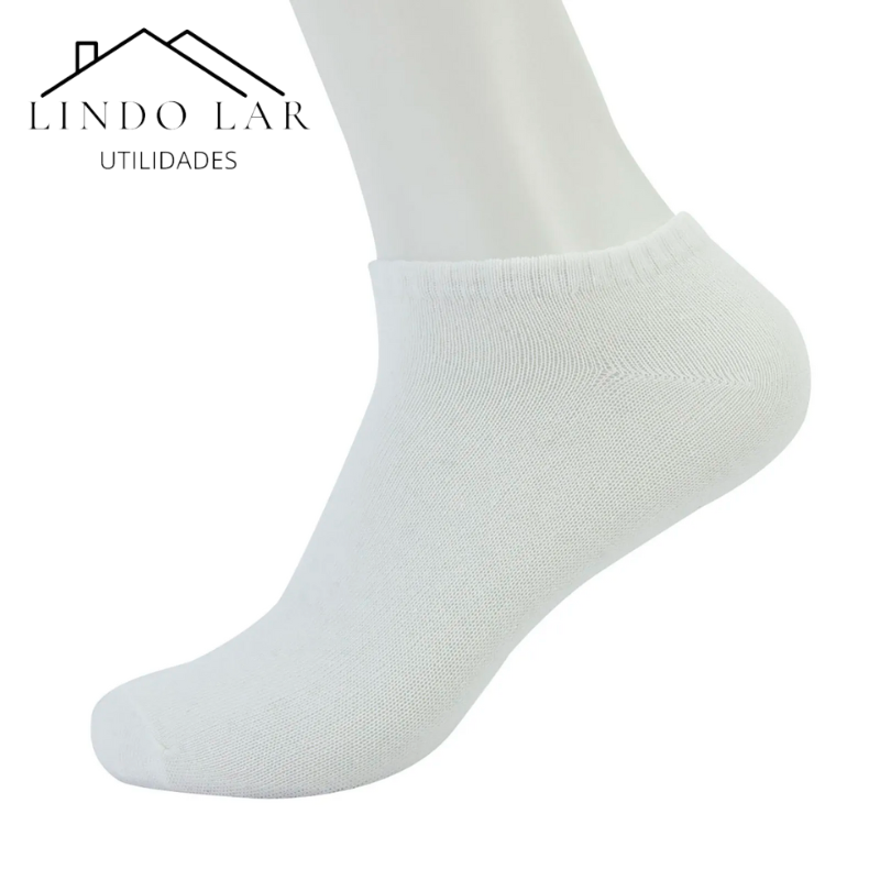 12 Pares de Meias Masculinas Premium – Estilo e Conforto em Cada Passo