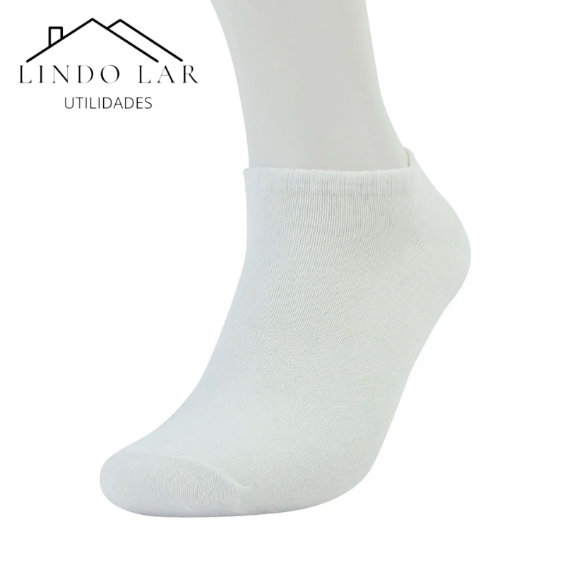 12 Pares de Meias Masculinas Premium – Estilo e Conforto em Cada Passo