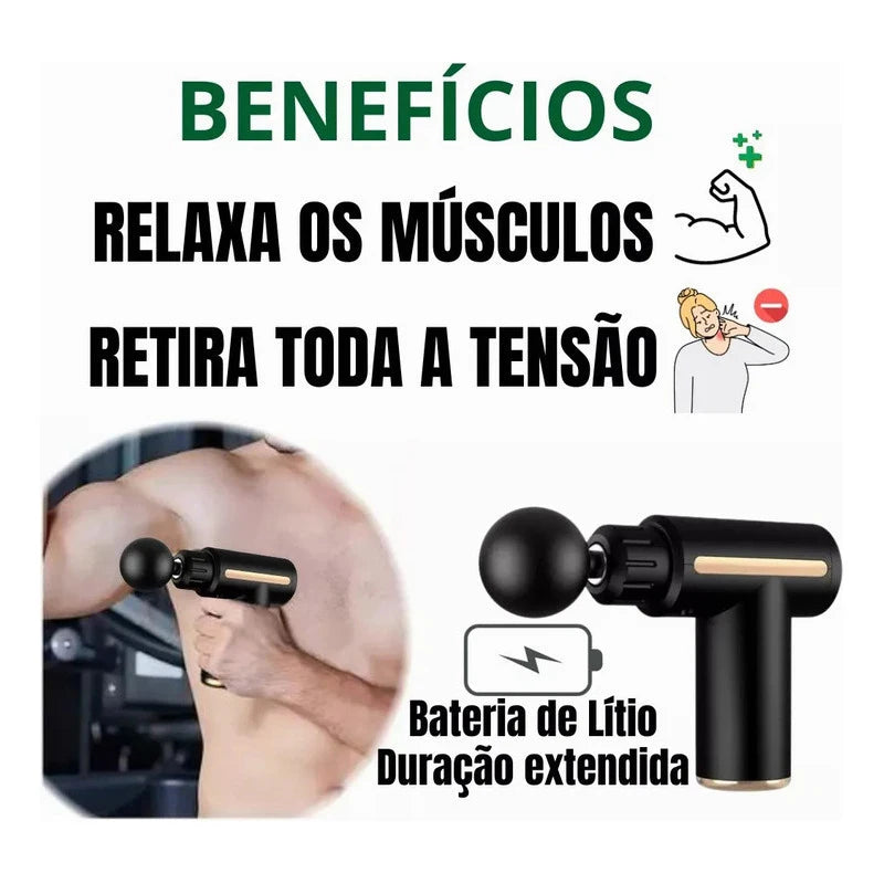 Massageador Elétrico: Alívio Rápido e Eficaz para Tensões e Dores!