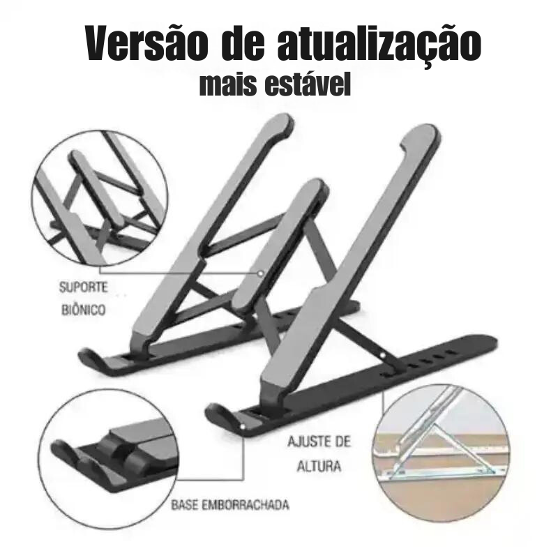 Suporte De Notebook Articulado Home Office Cor Aleatória