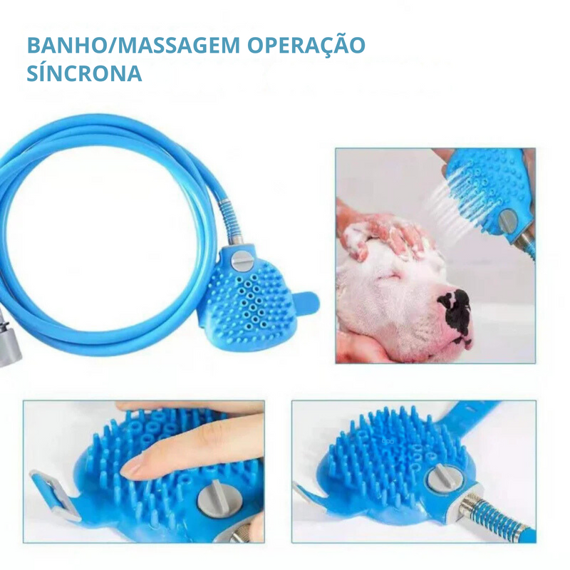 Chuveiro Mangueira Prático e Eficiente para Cães e Gatos