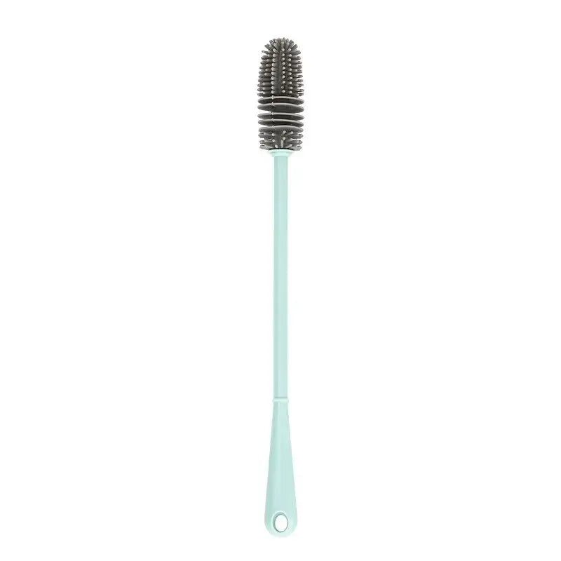 Escova de Limpeza de Silicone 3 em 1 para Garrafas, Copos e Utensílios