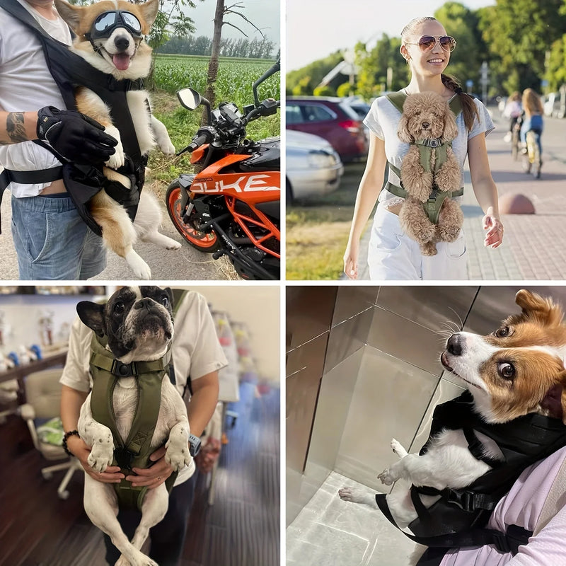 Mochila Free Pet: Transporte Confortável e Prático para Cães Pequenos