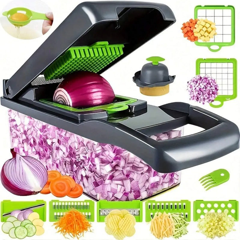 cortador de legumes Multifuncional 16 em 1 veggie slicer