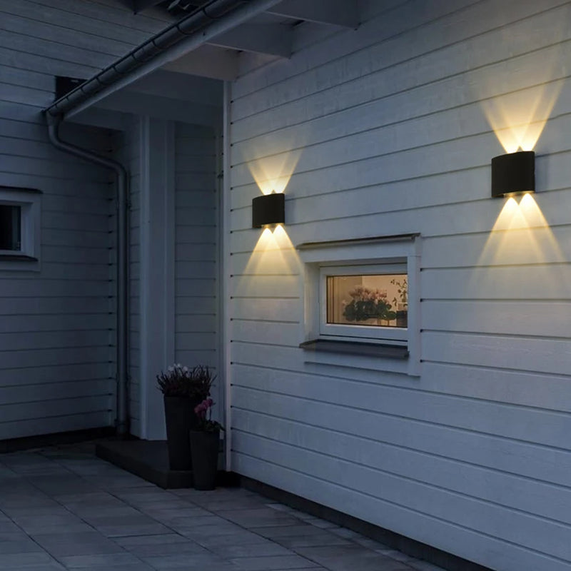 luminária LED Impermeável Exterior Interior IP65 AC86-265V 2w 4w par