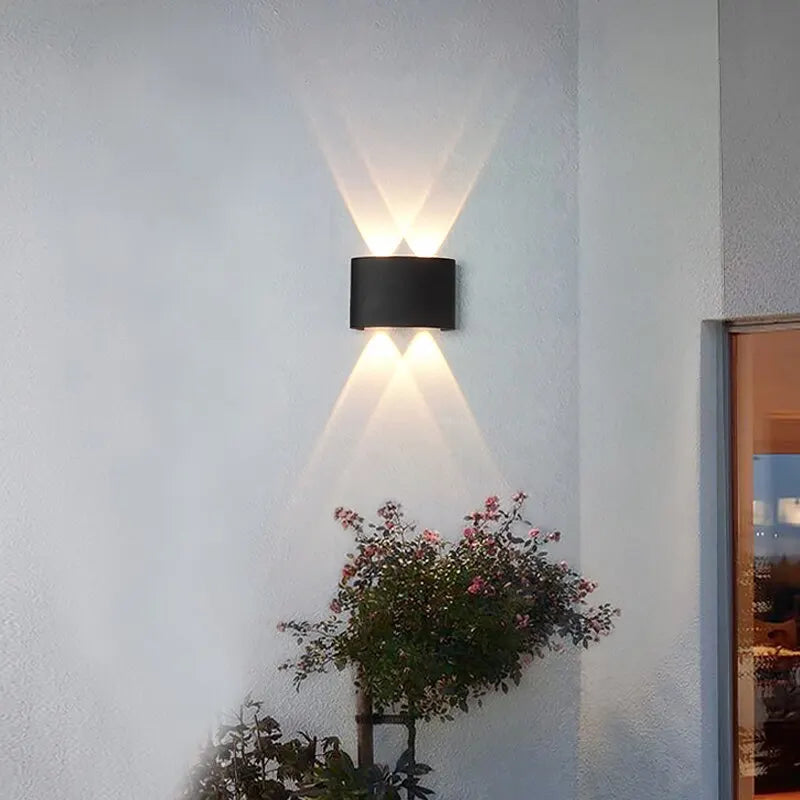 luminária LED Impermeável Exterior Interior IP65 AC86-265V 2w 4w par