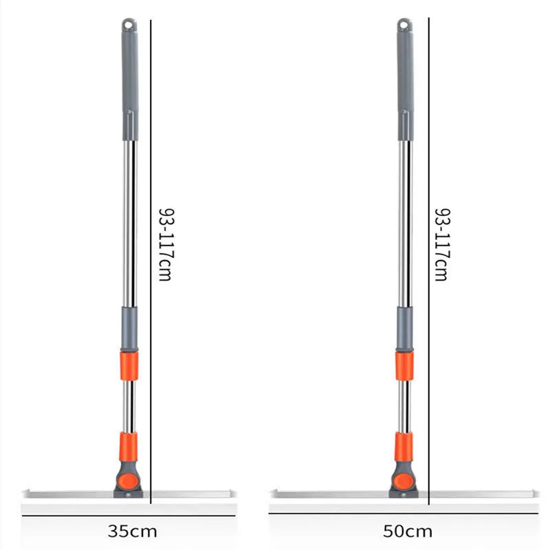 Vassoura Mágica de Silicone 3 em 1: A Solução Perfeita para Limpeza de Vidros e Superfícies Altas