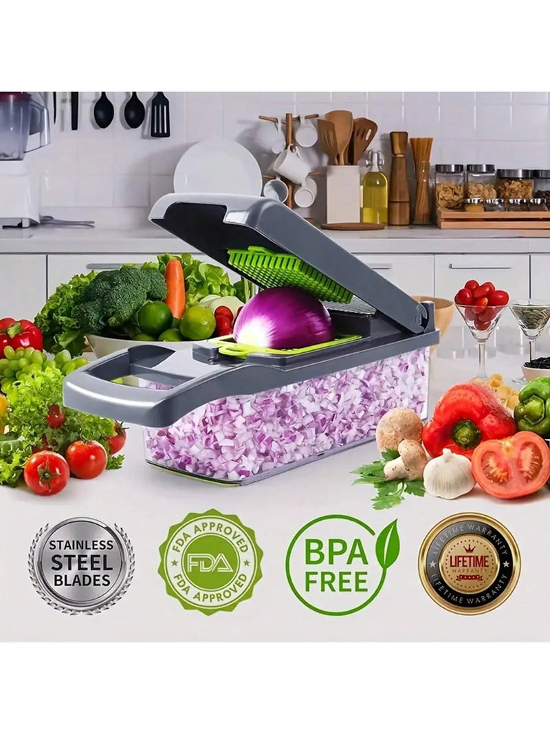 cortador de legumes Multifuncional 16 em 1 veggie slicer