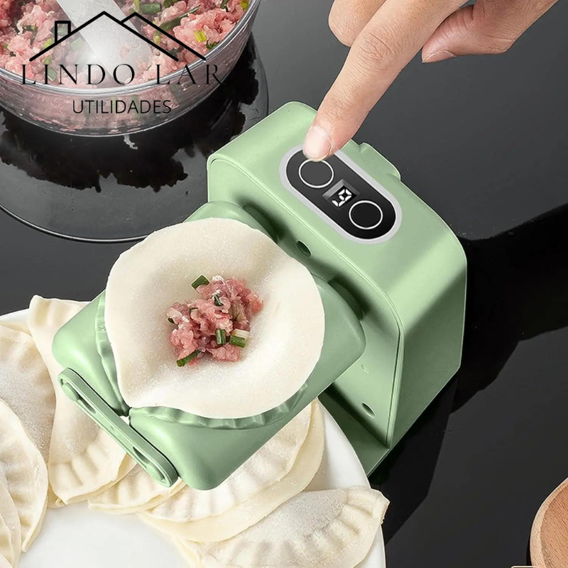 Máquina Automática Fabricante De Bolinho Elétrico Empanada, Wonton Press, Mol