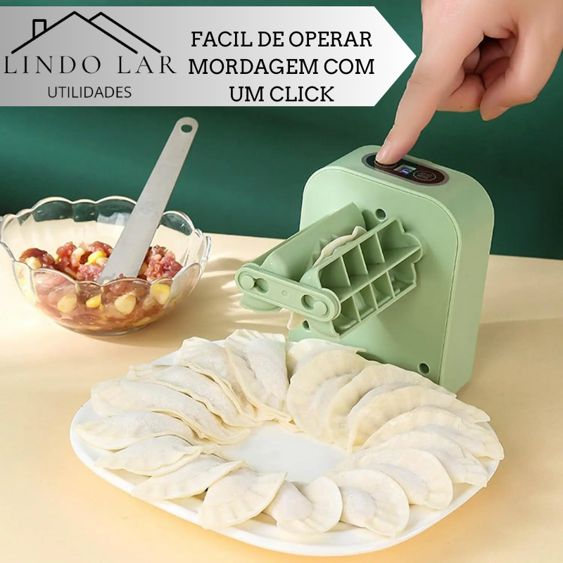 Máquina Automática Fabricante De Bolinho Elétrico Empanada, Wonton Press, Mol