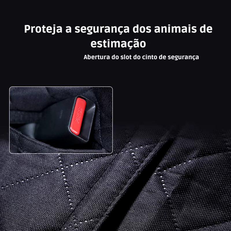 Proteja Seu Carro e Conforte Seu Pet: Capa de Assento à Prova d'Água para Viagens Tranquilas com seu Cachorro